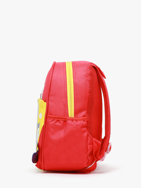 Mini Rugzak Miniprix Rood animal 806 ander zicht 2